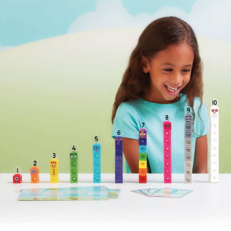 Mathlink® Cubes Zahlenblöcke, Zahlen 1-10 Aktivitätsset