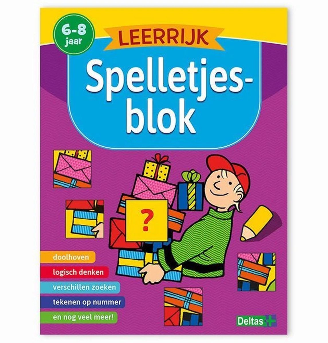 Leerrijk spelletjesblok (6-8 j.)