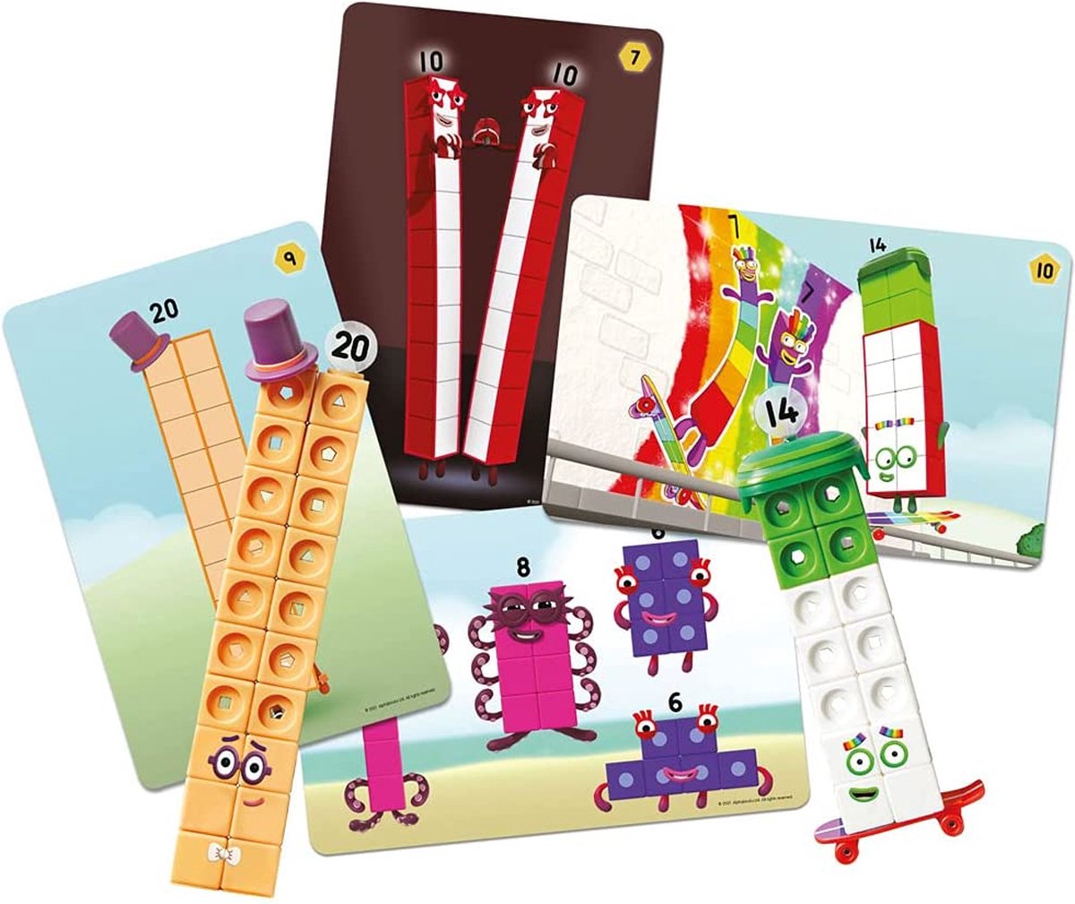 Mathlink® Cubes Zahlenblöcke, Zahlen 21-30 Aktivitätsset