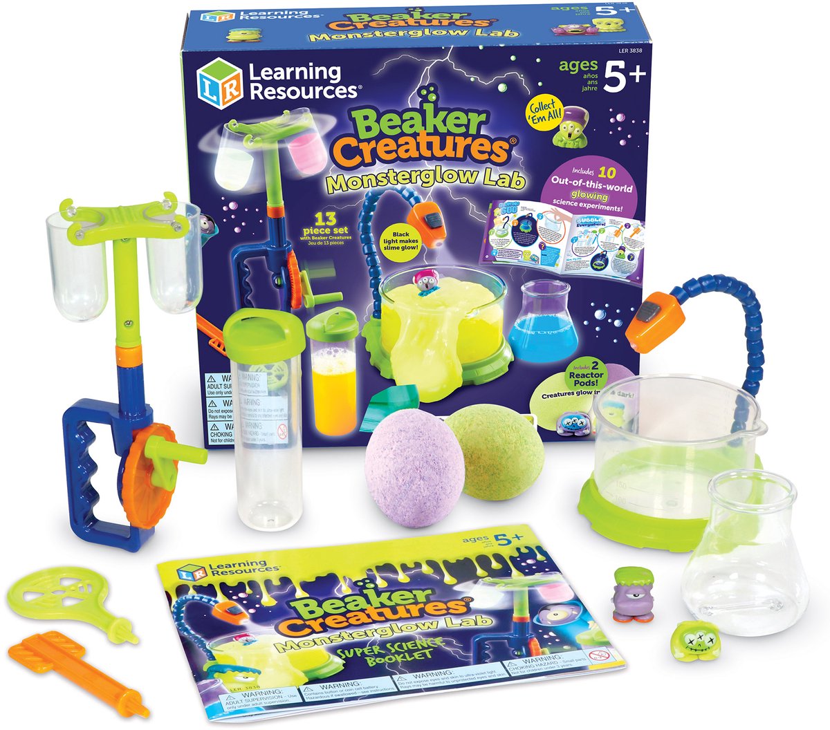 Beaker Creatures® - Monsterglow lab (5+)