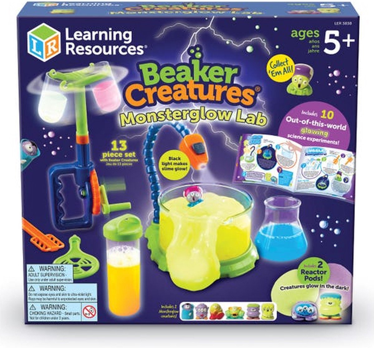 Beaker Creatures® - Monsterglow lab (5+)