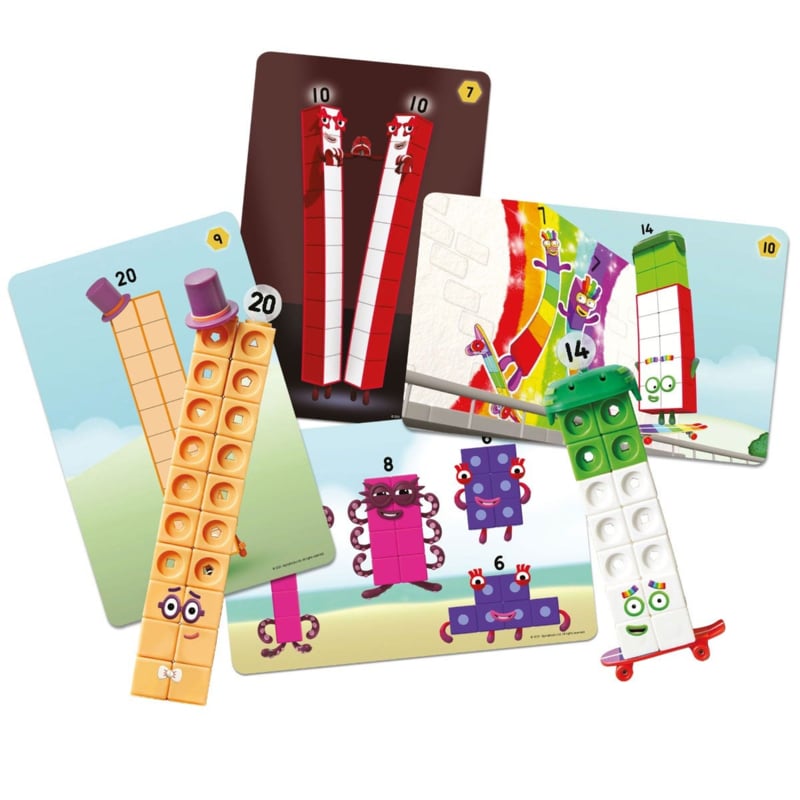 Mathlink® Cubes Zahlenblöcke, Zahlen 11-20 Aktivitätsset