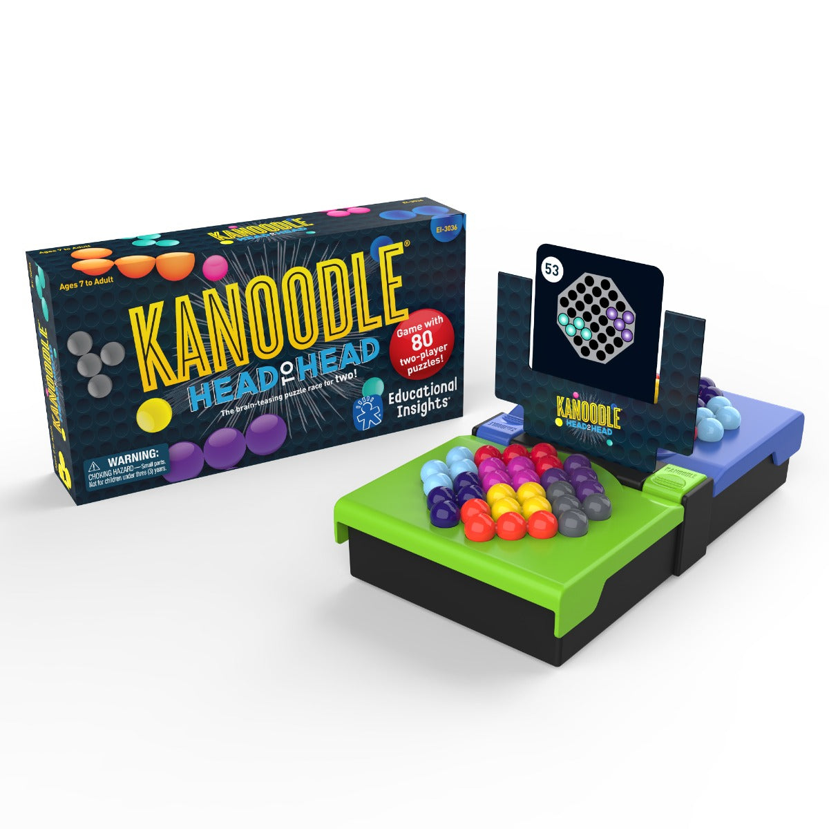 Kanoodle Head-to-head (7+) – 80 Denksportaufgaben für 2 Spieler