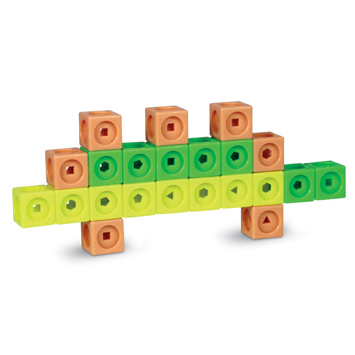 MathLink® Cubes Mathe-Aktivitätsset (ab 5 Jahren) – Dino-Zeit / Dinosaurier