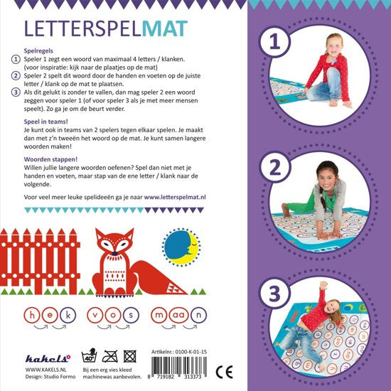Buchstabenspielmatte (1,70 x 1,40 m)