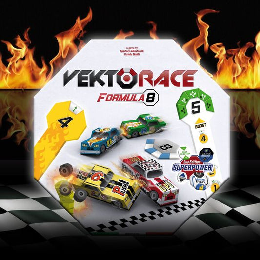 Vectorace – Tabletop-Fahrsimulatorspiel