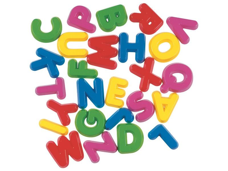 Sandform-Alphabet - Großbuchstaben