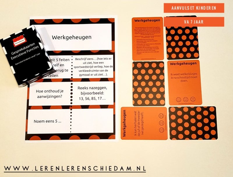 Gesprekskaarten Executieve Functies - Basis Onderwijs