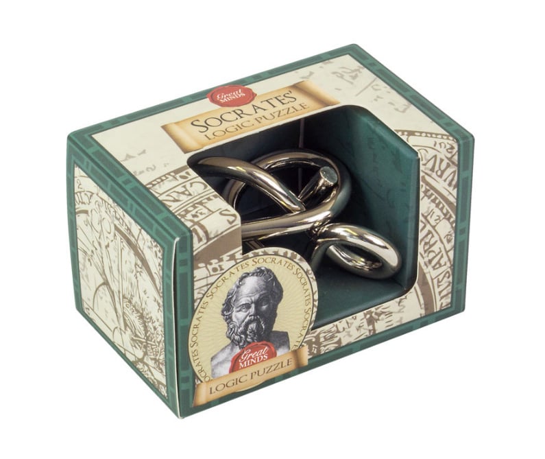 Professor Puzzle's mini Great Minds metalen puzzels (set van 3 st.)