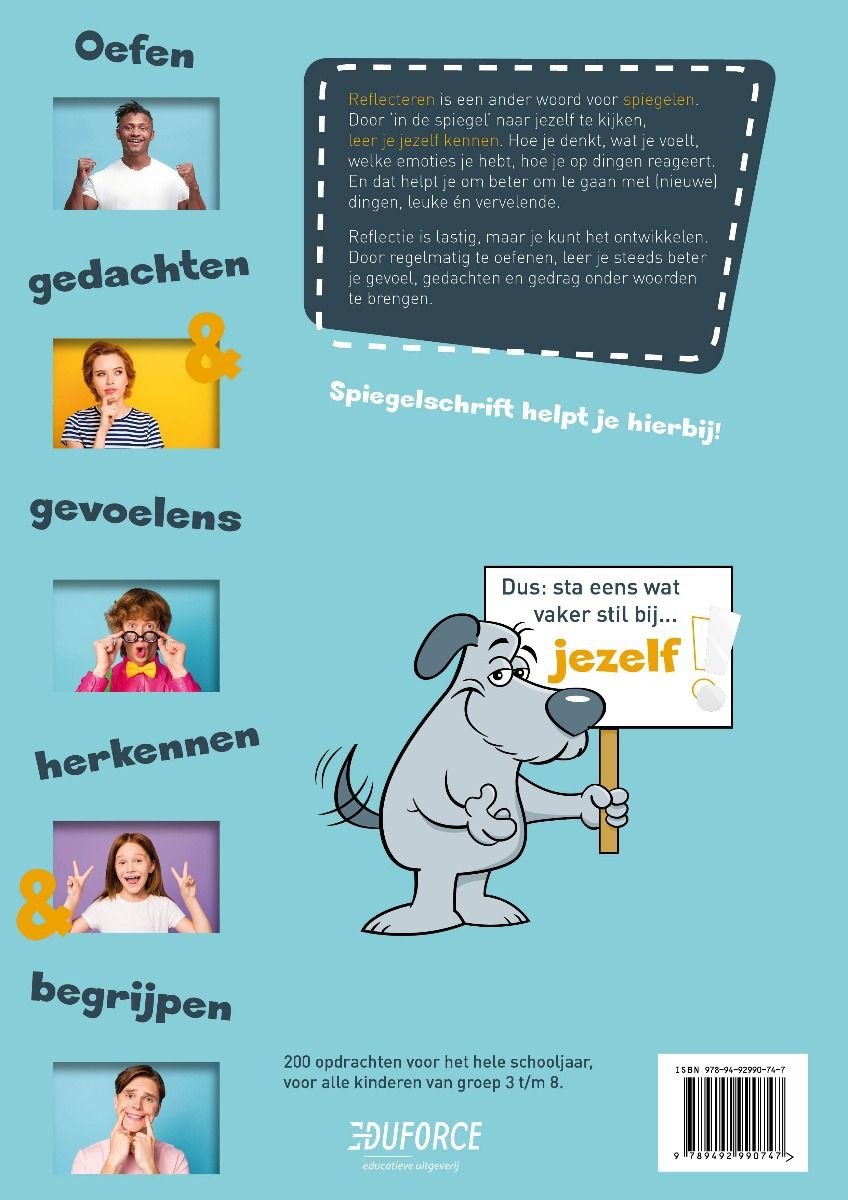 Spiegelschrift - 200 vijfminutenopdrachten over emoties