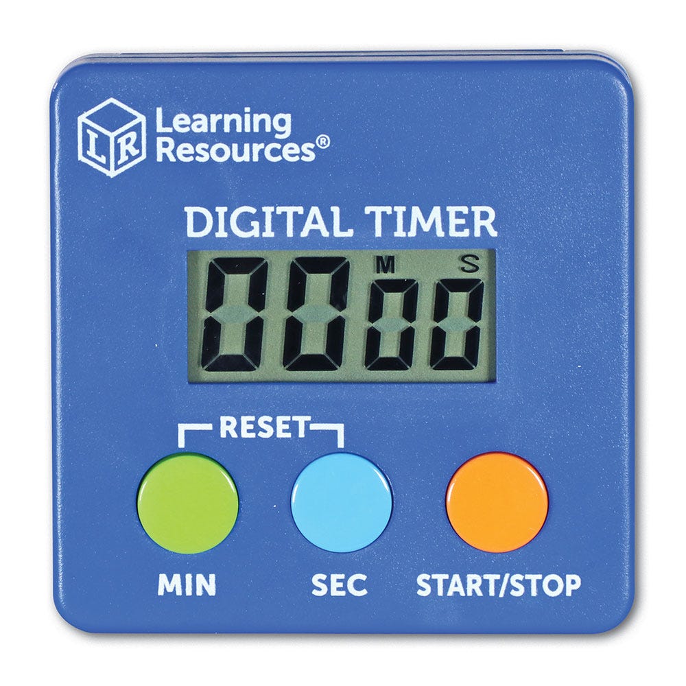 Digitale timer - Optellen en terugtellen