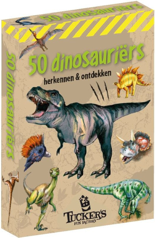 Identifizieren und entdecken Sie 50 Dinosaurier