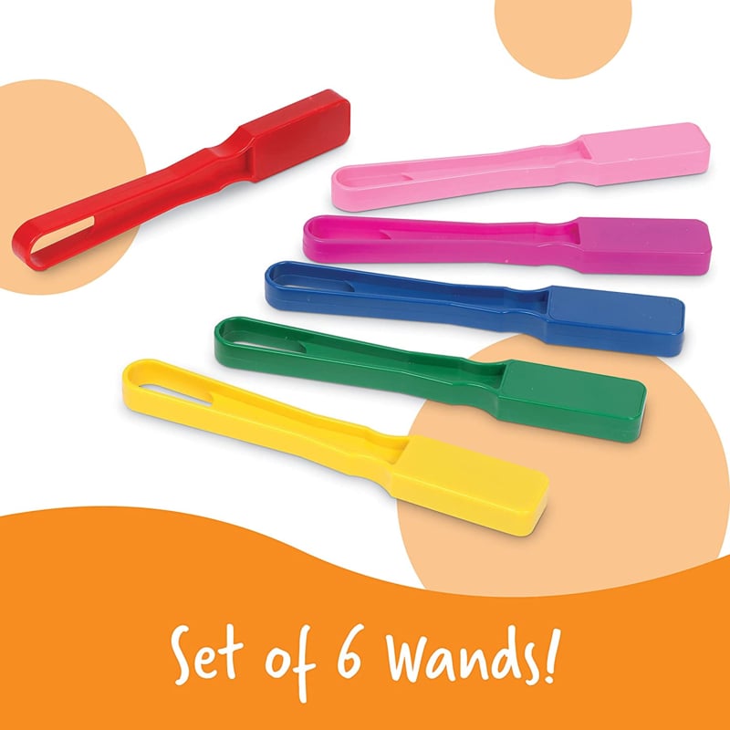 Magneet sticks, set van 6 st.