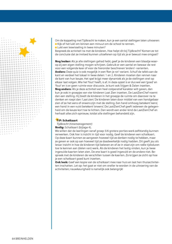 Breinhelden voor groep 5/6