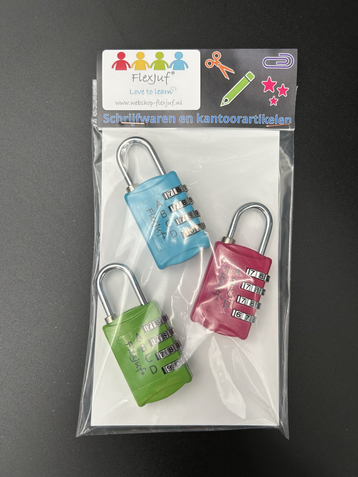 Metall-Zahlenschloss (4 Zahlen) für Escape Room (3er-Set)