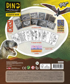 Krasboek/doeboek Dino forever