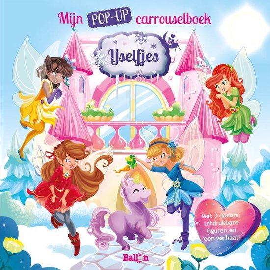 Pop-up-Karussellbuch - Eiscreme-Elfen
