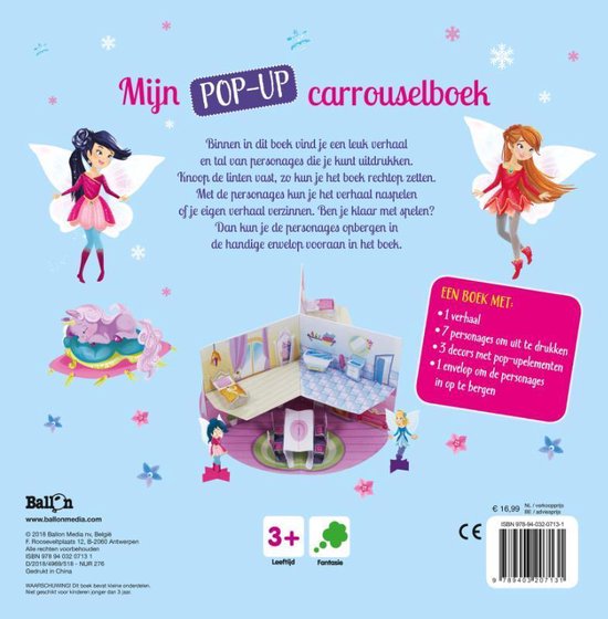 Pop-up-Karussellbuch - Eiscreme-Elfen