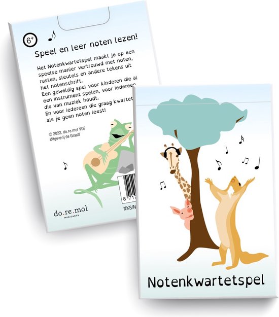 Musikspiel: Notenquartettspiel
