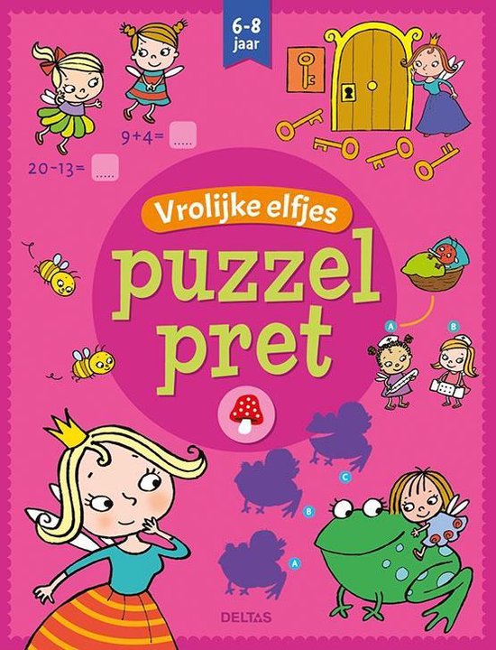 Puzzelpret - Vrolijke elfjes (6-8 j.)