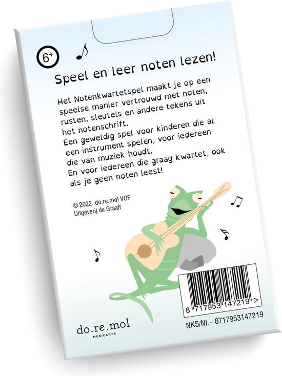 Musikspiel: Notenquartettspiel