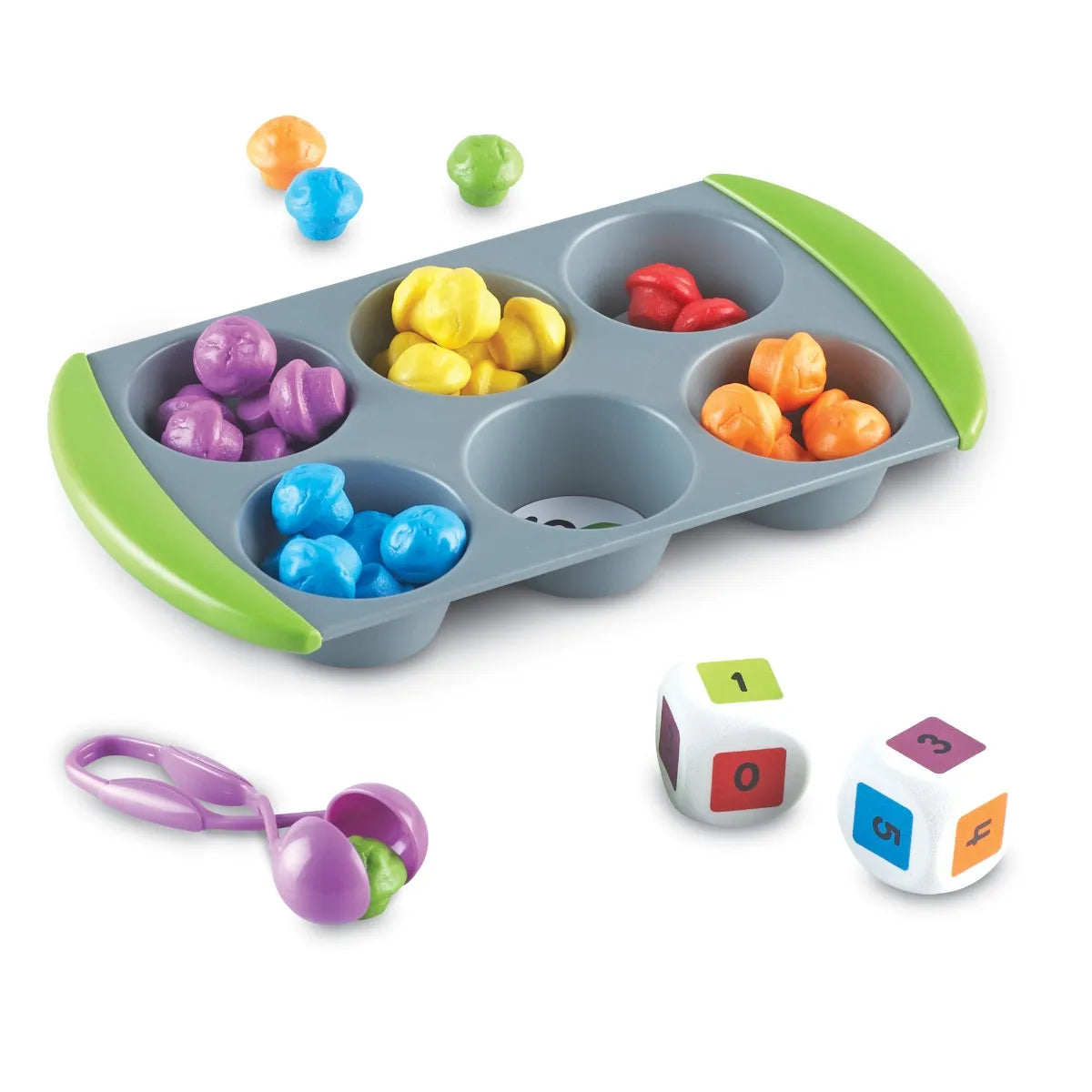 Mathe-Aktivitätsset zum Sortieren von Mini-Muffins