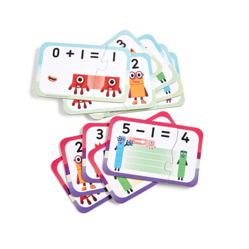 Zahlenblöcke - Puzzle-Set - Addition & Subtraktion