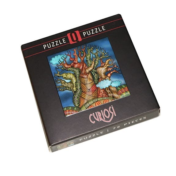 Curiosi Q-Puzzle (schwierige Teile) – Leben 3 (72 Teile)