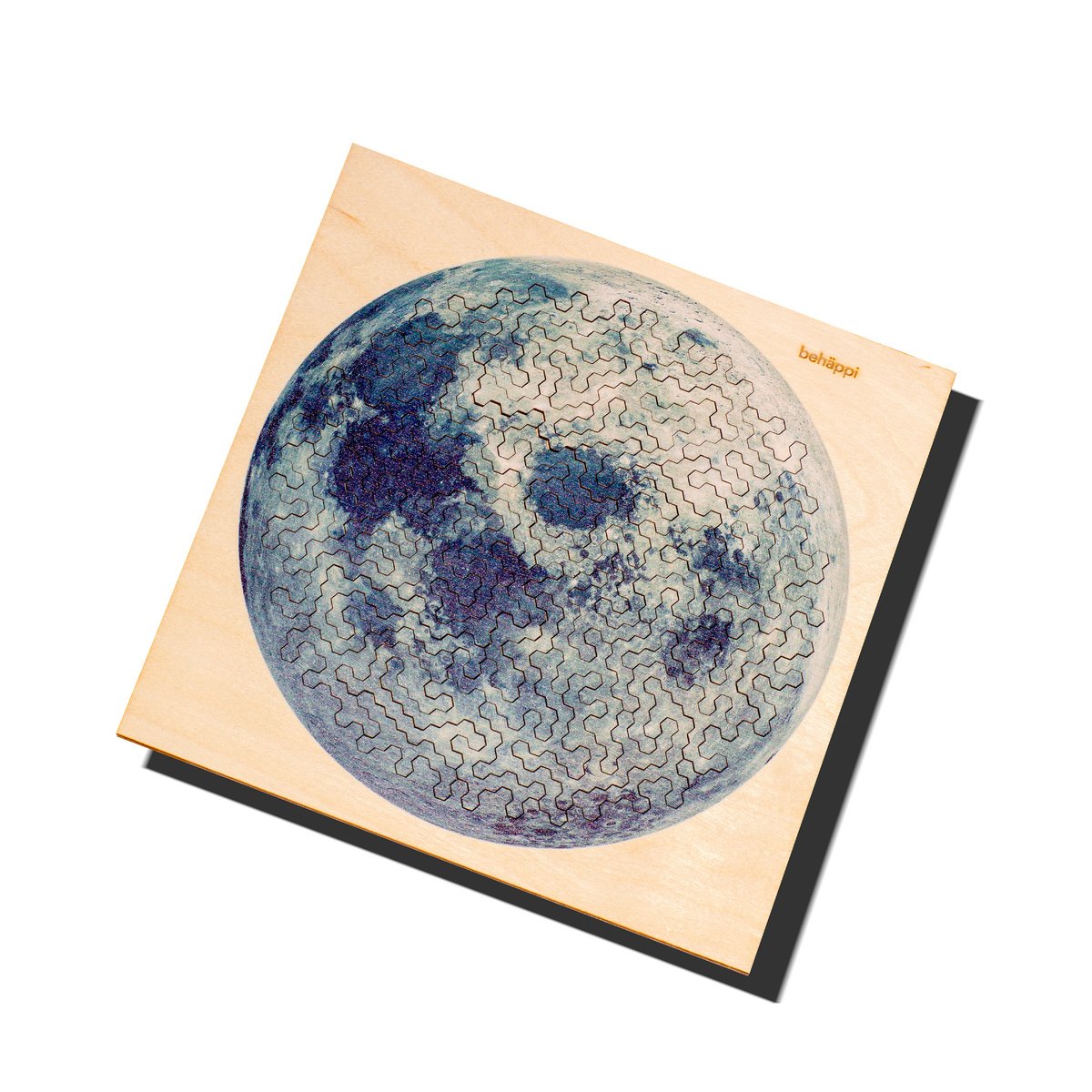 Behäppi - Hatchel Hard (Holzpuzzle) - Mond