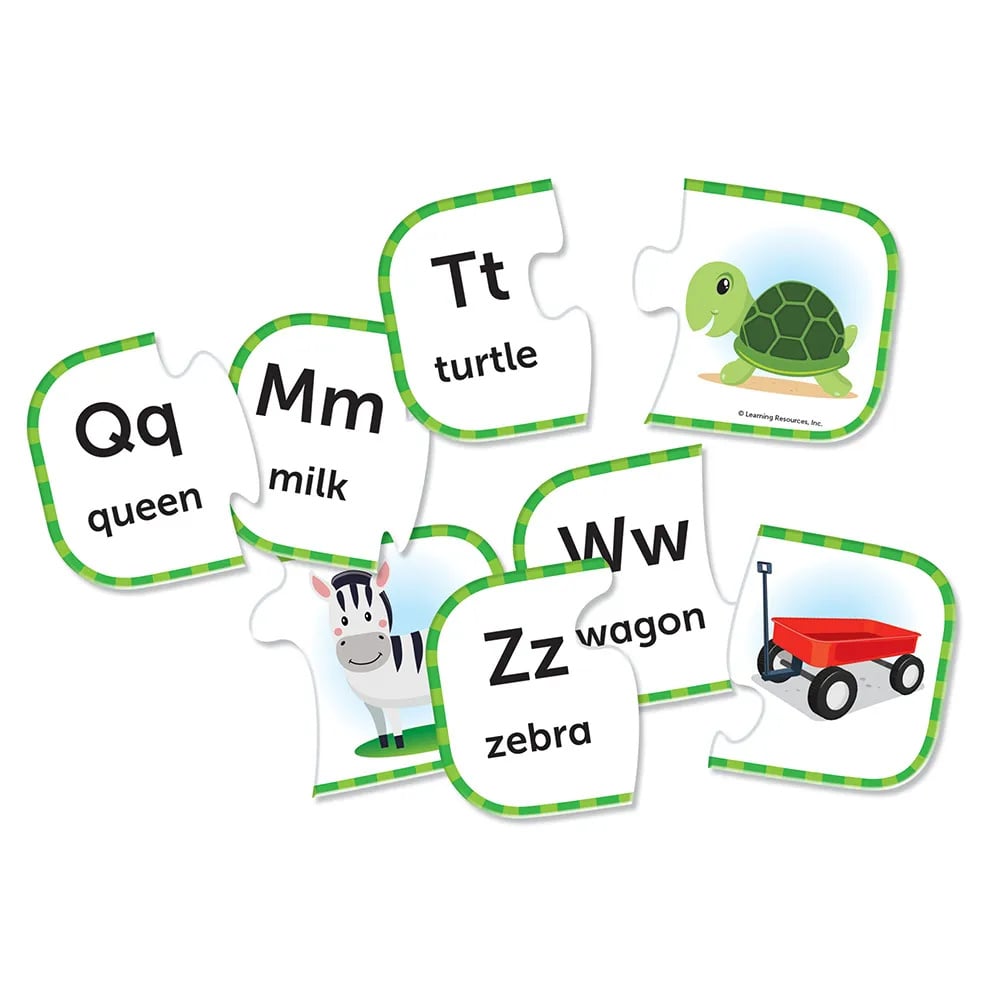 Puzzel kaarten - ABC (Engels) / ABC Puzzle Cards (EN)