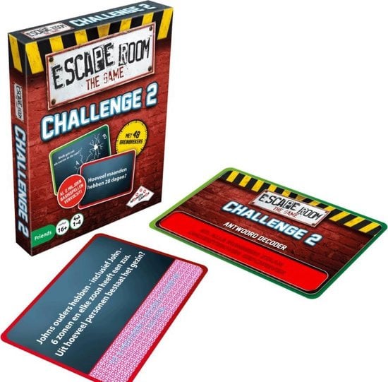 Escape Room – Das Spiel – Challenge 2 (Kartenspiel ab 16 Jahren)