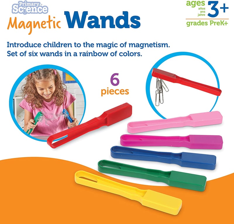 Magneet sticks, set van 6 st.