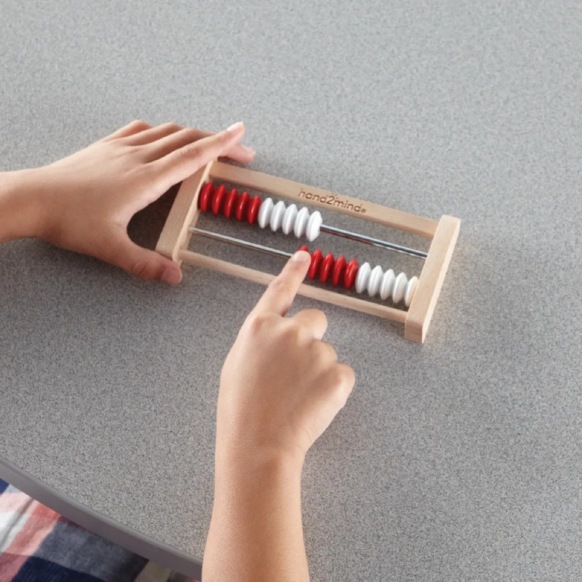 Rekenrek mini - 20 kralen (2 rijen) klassenvoordeelset (25st.)