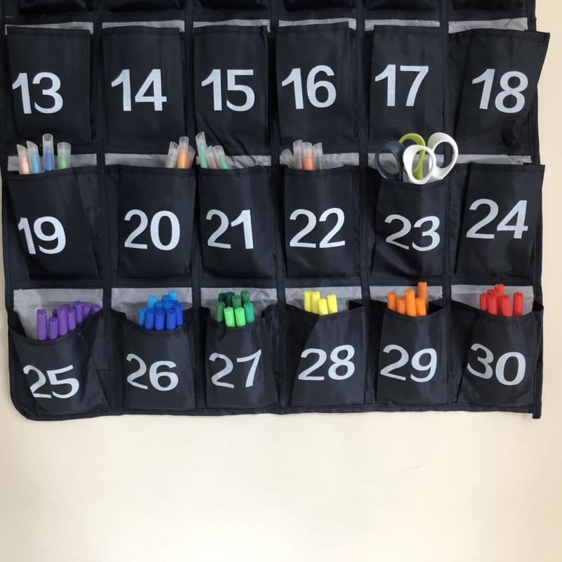 Opbergtas met 30 vakjes / TelefoonTas - Marine
