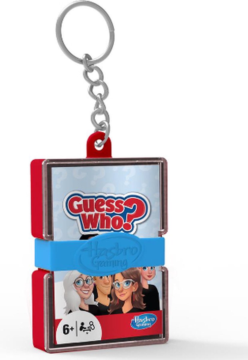 Mini spel sleutelhanger - Guess who? / Wie is het? (6+)