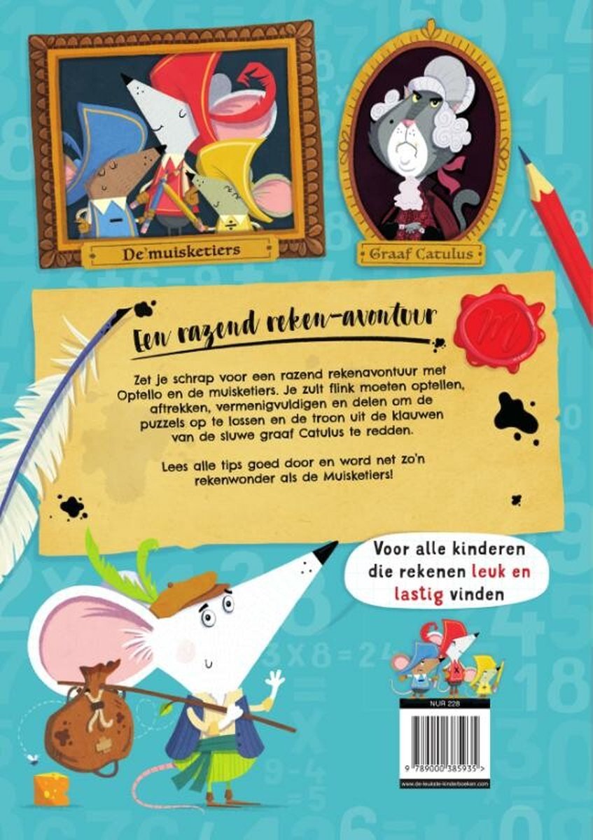 De Muisketiers - een razend rekenavontuur (7+ jaar)