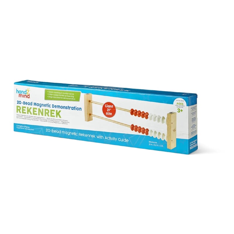 Magnetisch instructie rekenrek / kralenrek XXL