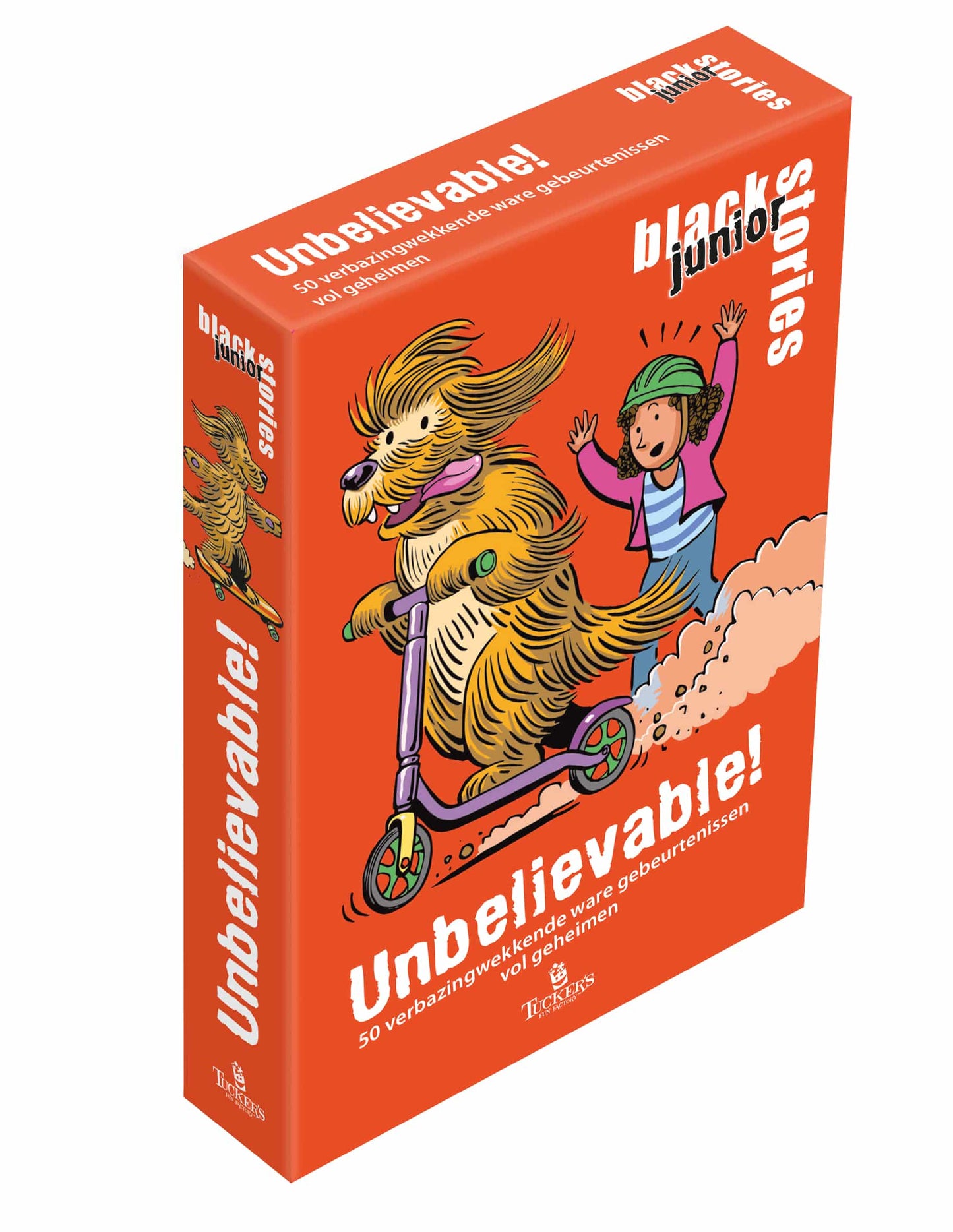 Black Stories Junior (8+) – Unglaublich! – 50 tolle Events