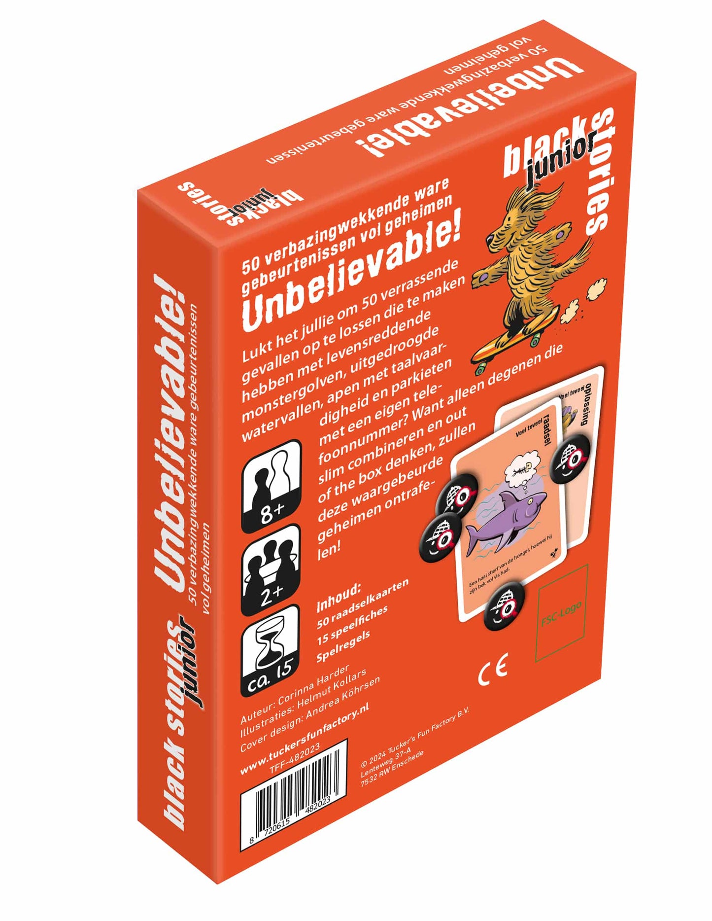 Black Stories Junior (8+) – Unglaublich! – 50 tolle Events