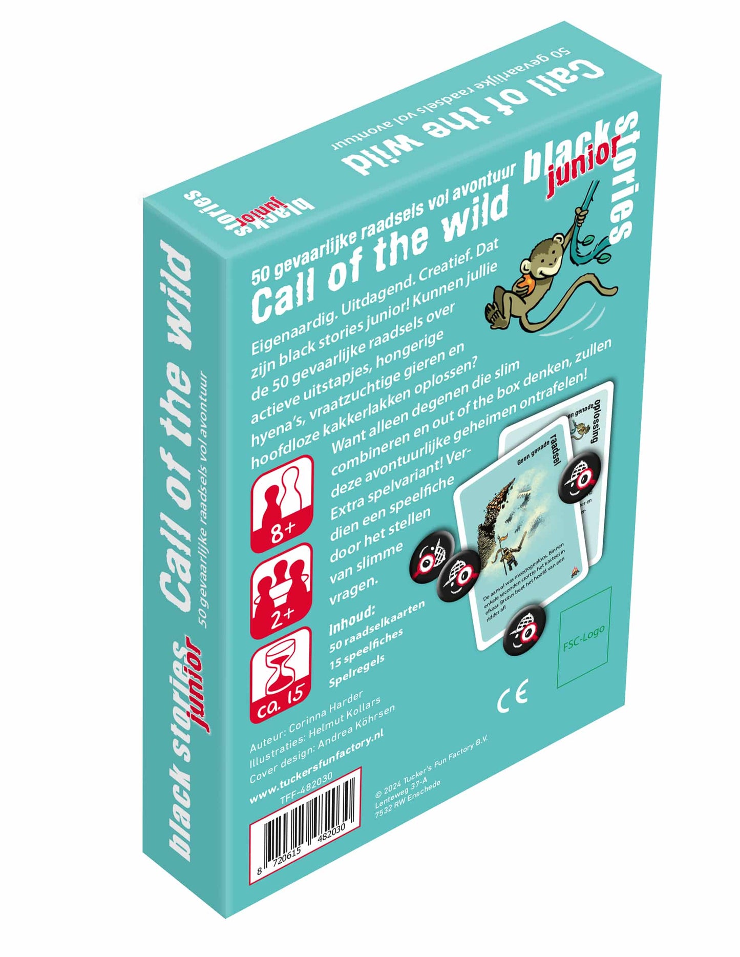 Black stories junior (8+) - Call of the wild - 50 gevaarlijke raadsels