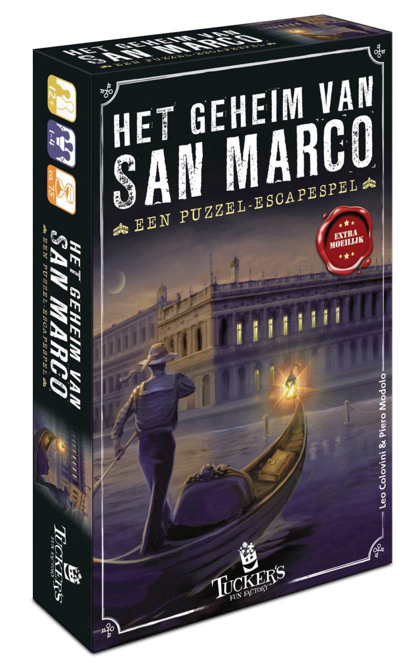 Escapespel Het geheim van San Marco (12+) 1 tot 4 spelers