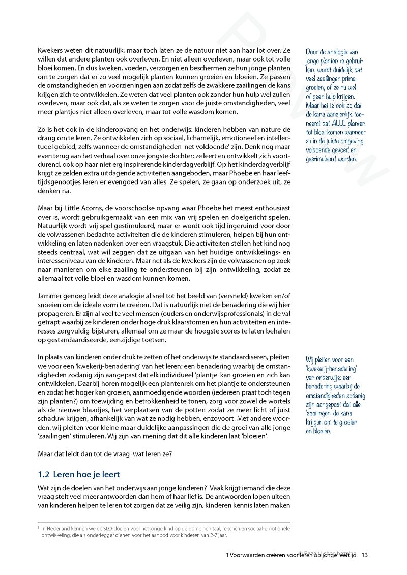 Die Lernherausforderung für kleine Kinder