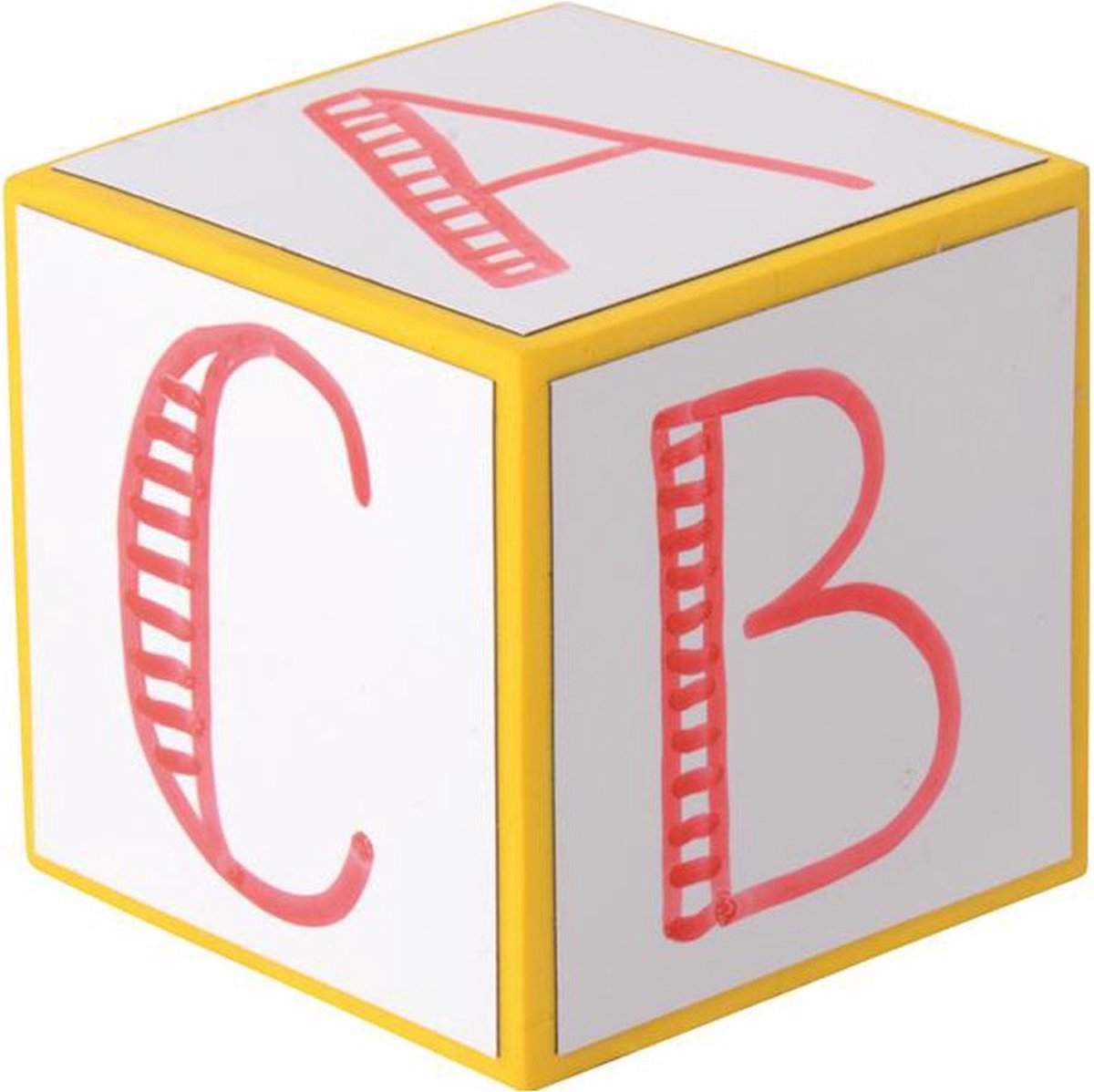 Würfel mit beschreibbarer (und löschbarer) Oberfläche - 8 cm