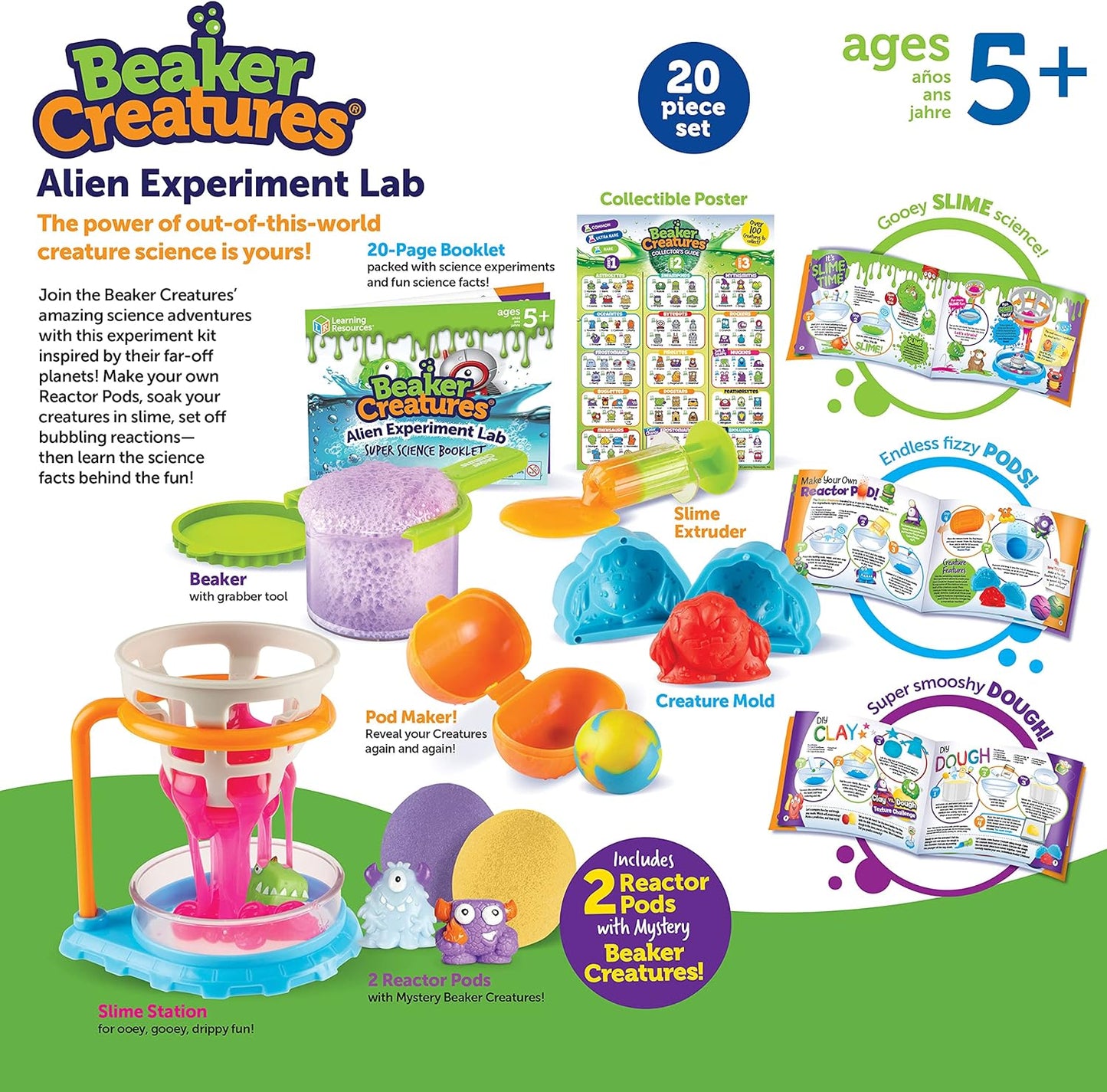 Beaker Creatures® - Alien experimenten lab (5+)