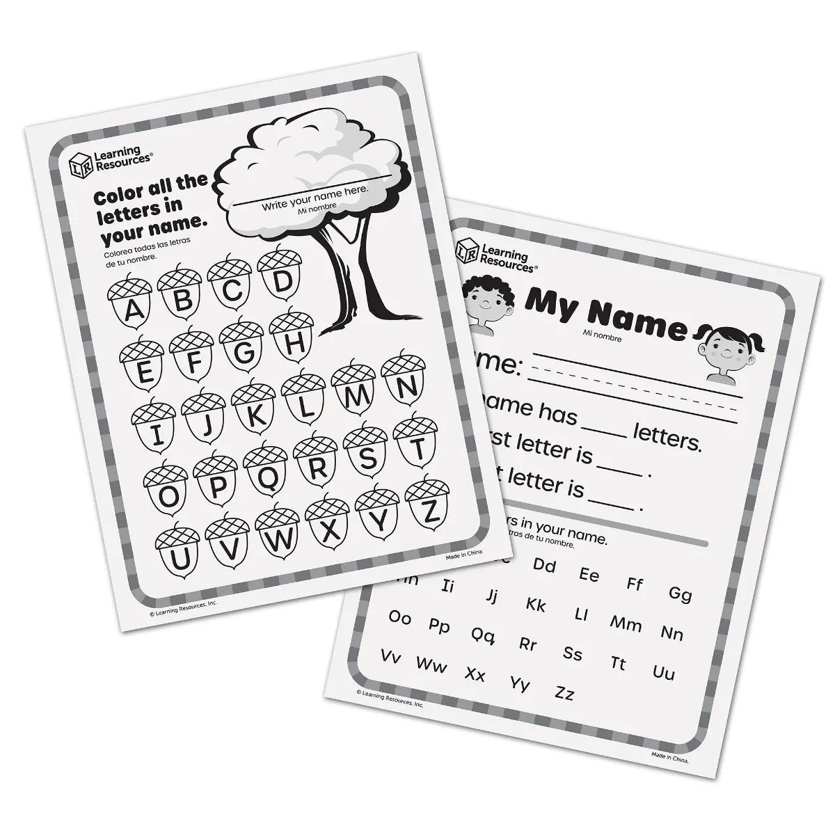 Skill Builders! Alfabet & letterklanken - activiteiten set (Engels) / First Skills Alphabet & letter sounds activity set (EN)