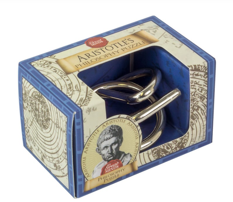 Professor Puzzle's mini Great Minds metalen puzzels (set van 3 st.)