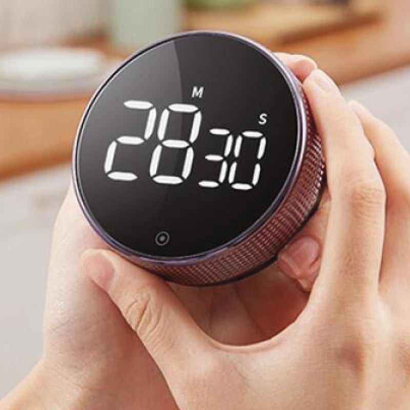 Digi-disc timer, magnetisch met draaischijf