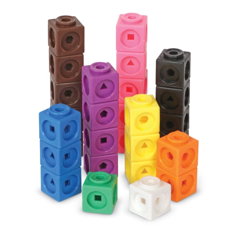 Mathlink® Cubes - Set van 100
