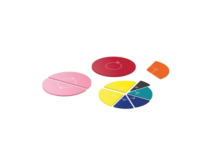 Graden cirkels, magnetisch (voordeel set)