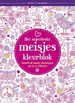 Het superleuke meisjes kleurblok
